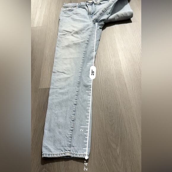 Madewell The Perfect Vintage High Rise Jeans in Fitzgerald Wash Sz 24 - Picture 14 of 14